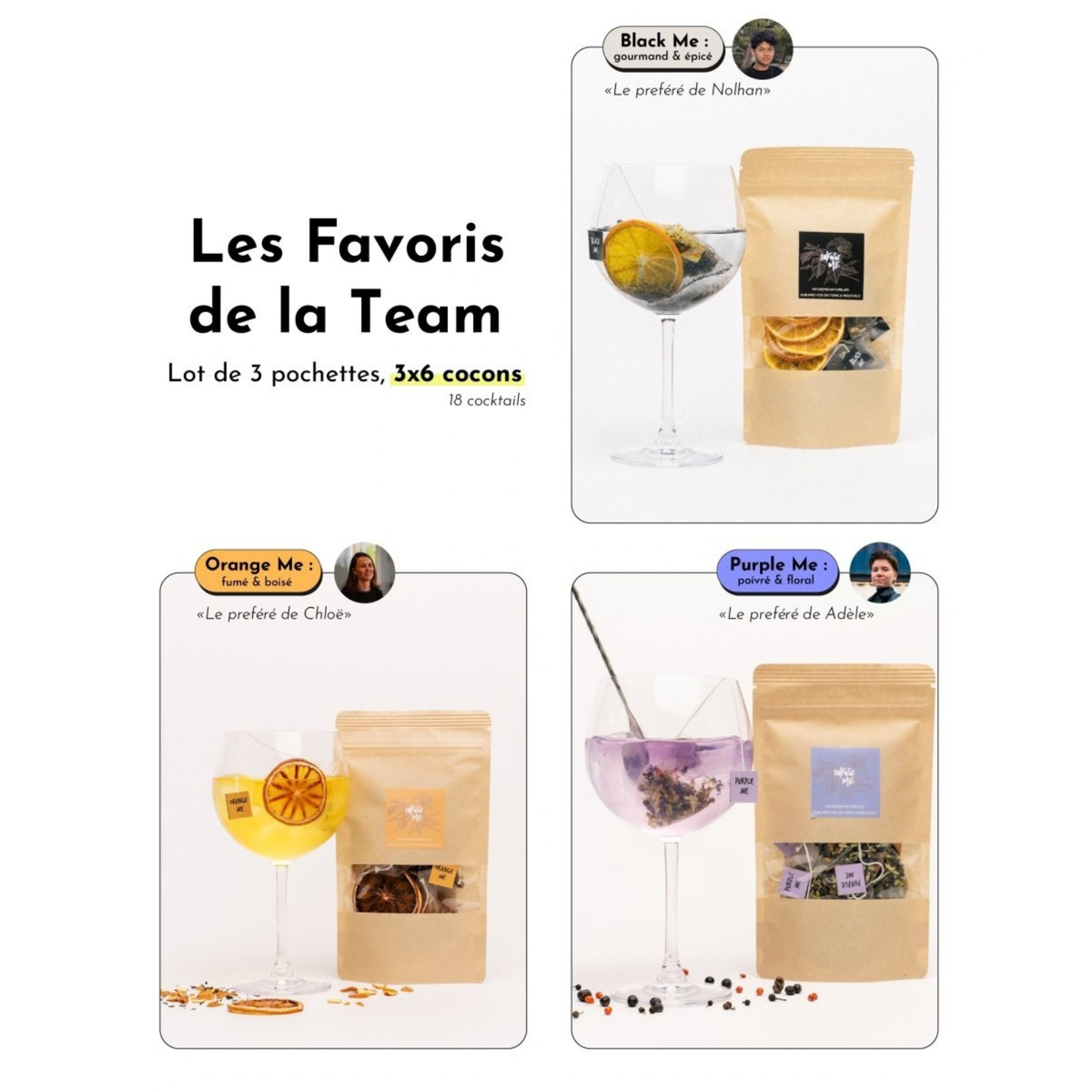 Les Favoris de la Team Infuse Me
