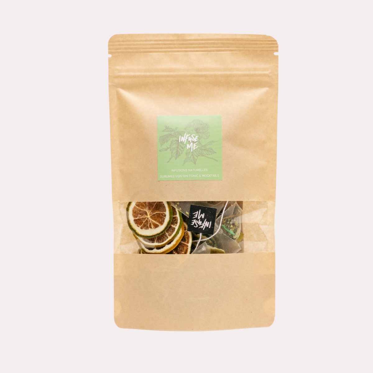 Pochette Green Me de face