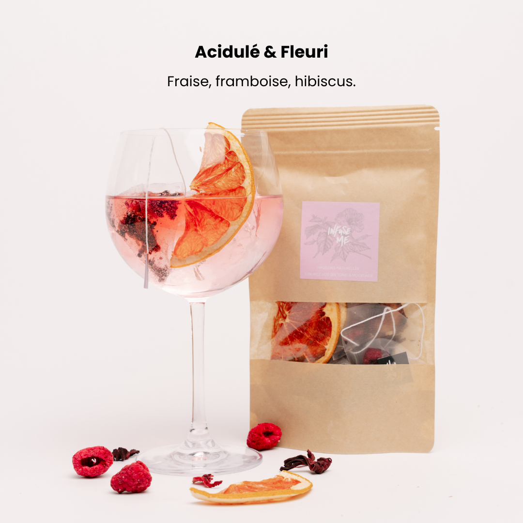 Les pochettes découvertes pour cocktails et mocktails