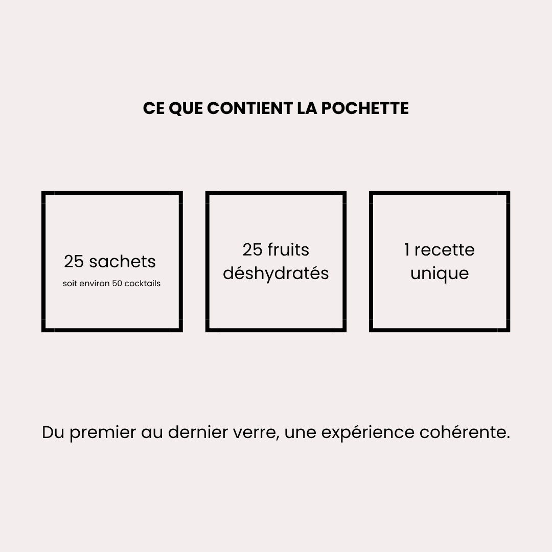 La pochette mystère : 25 sachets