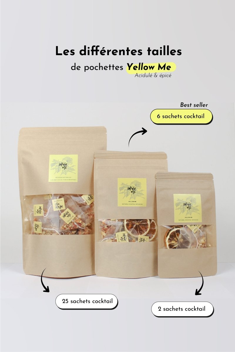 Yellow Me : Cocktail acidulé & épicé 🍋🫚 - Infuse Me