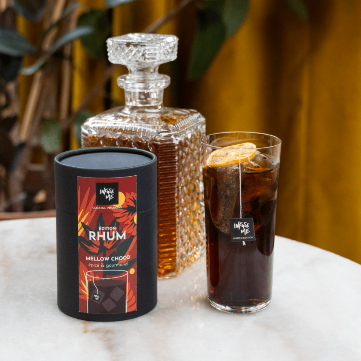 Mellow Choco – carafe et cocktail
