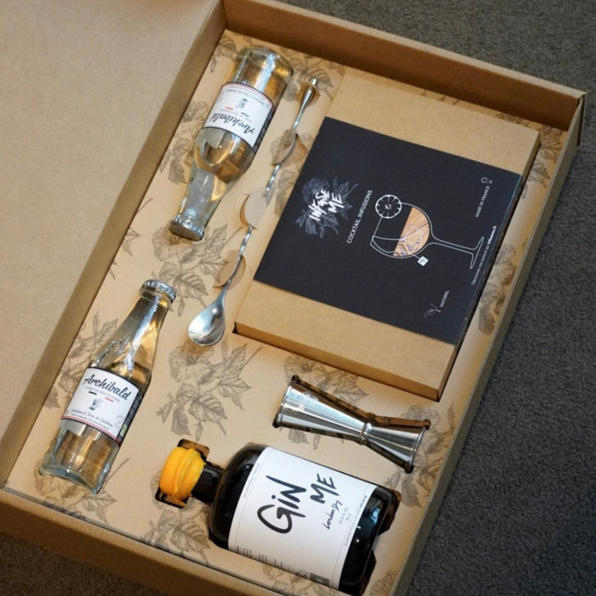 Pack complet Infuse Me – coffret et Gin Me