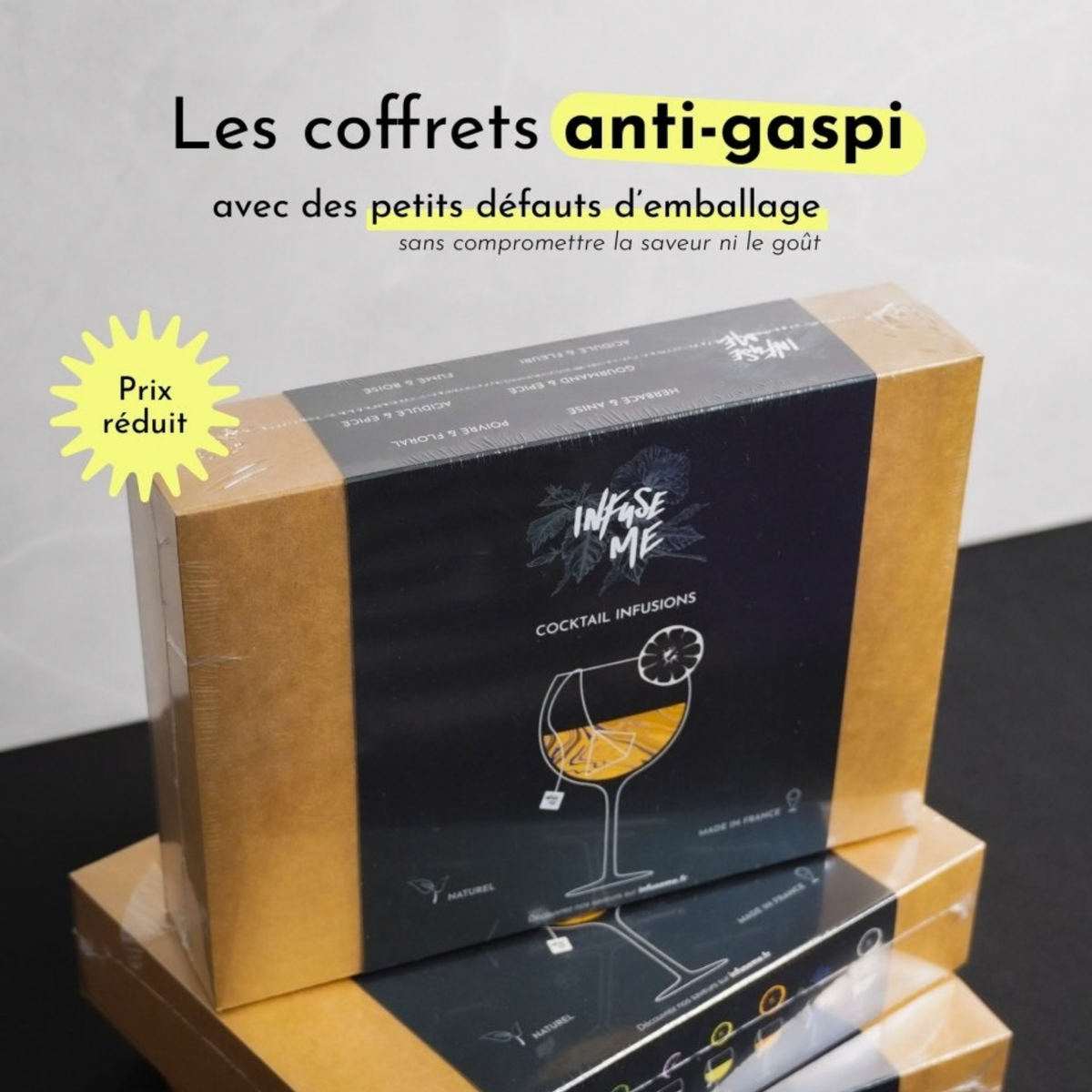 Coffret dégustation anti-gaspi