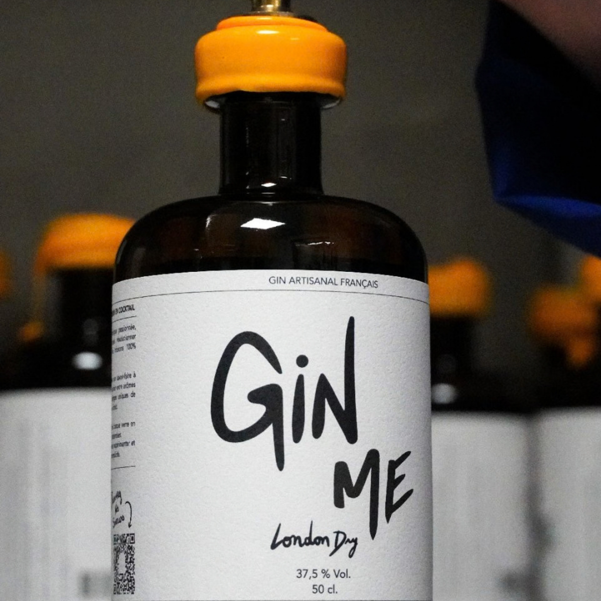 Gin Me – étiquette