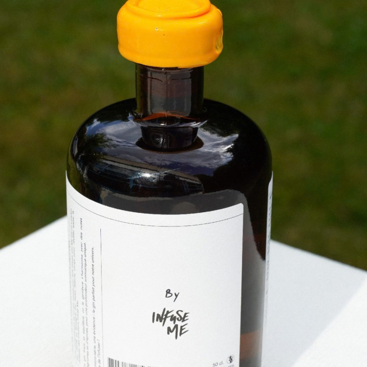 Gin Me – dos de la bouteille