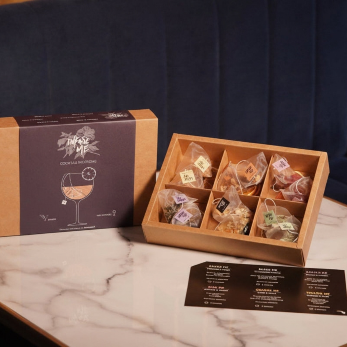 Kit cocktail sans alcool – coffret