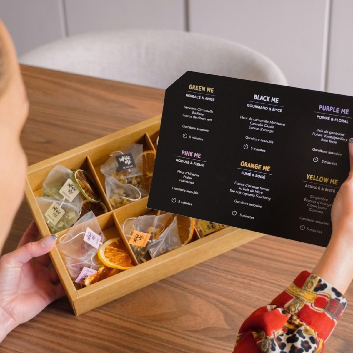 Kit cocktail sans alcool – coffret et carte des recettes