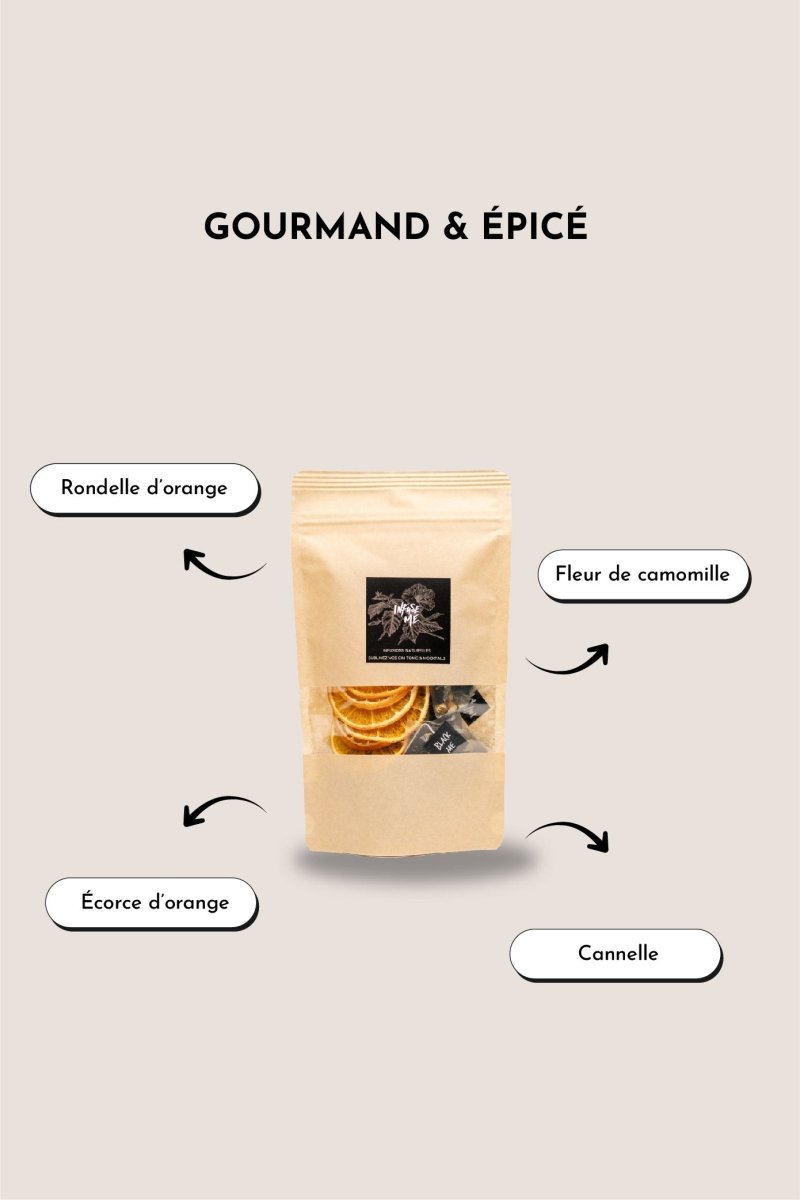 Black Me : Cocktail gourmand & épicé 🍊🌼 - Infuse Me