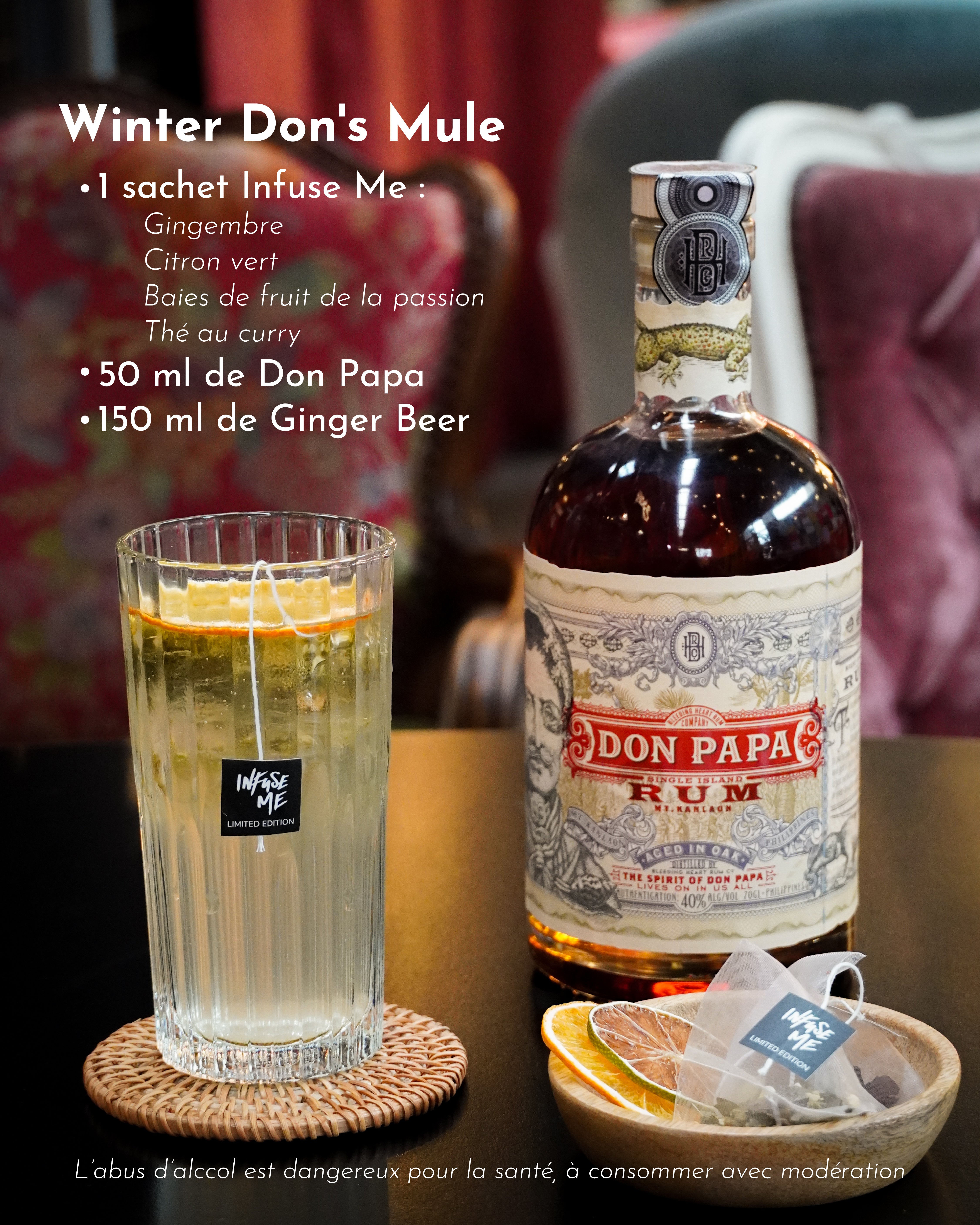 🥃 NEW : Edition spéciale Rhum Don Papa x Infuse Me