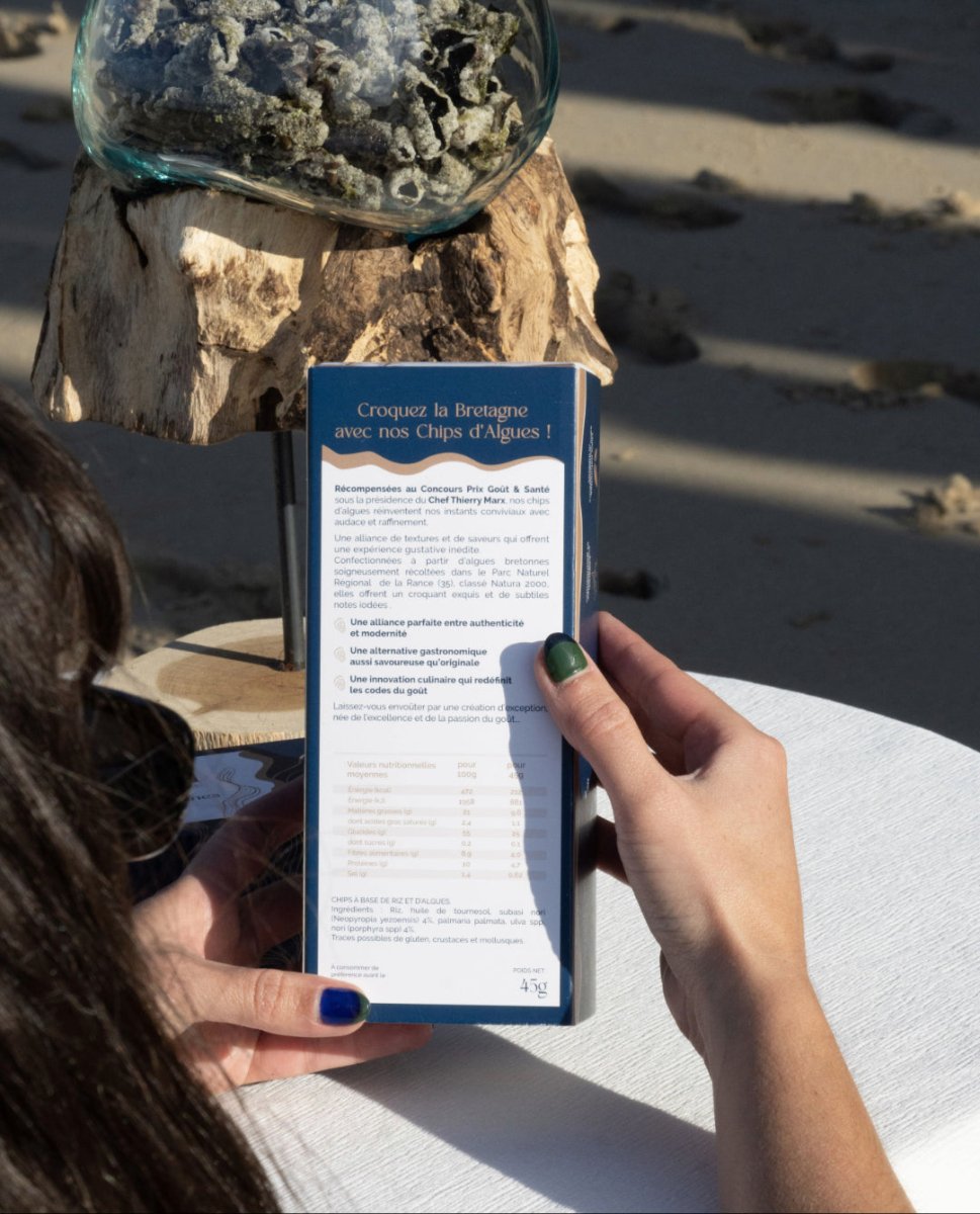 Chips d'algues Yodēn - Infuse Me