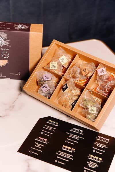 Coffret Dégustation : 12 Infusions pour Cocktails - Infuse Me