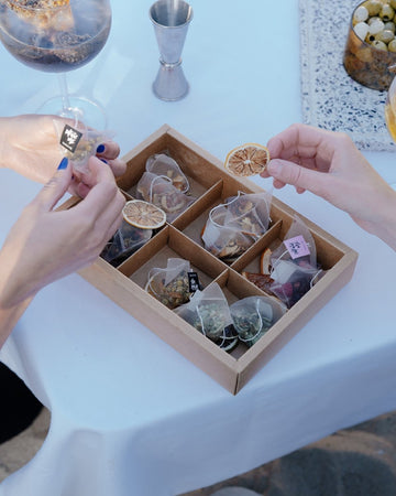 Coffret Dégustation : 12 Infusions pour Cocktails - Infuse Me