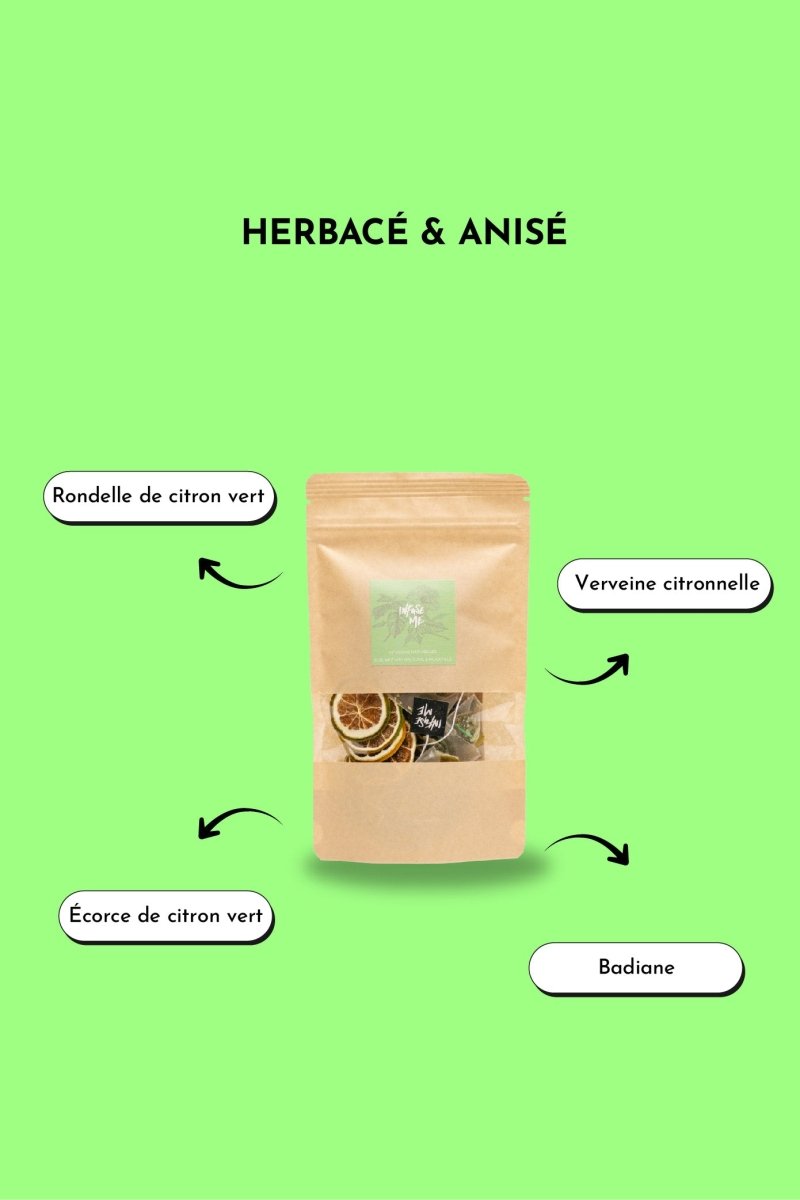 Green Me : Cocktail herbacé & anisé 🌿🍋 - Infuse Me