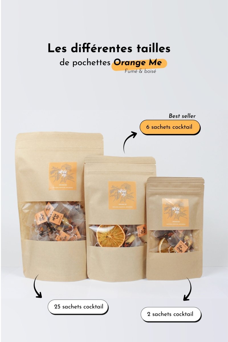 Orange Me : Cocktail agrumes fumés & boisés 🍊🪵 - Infuse Me