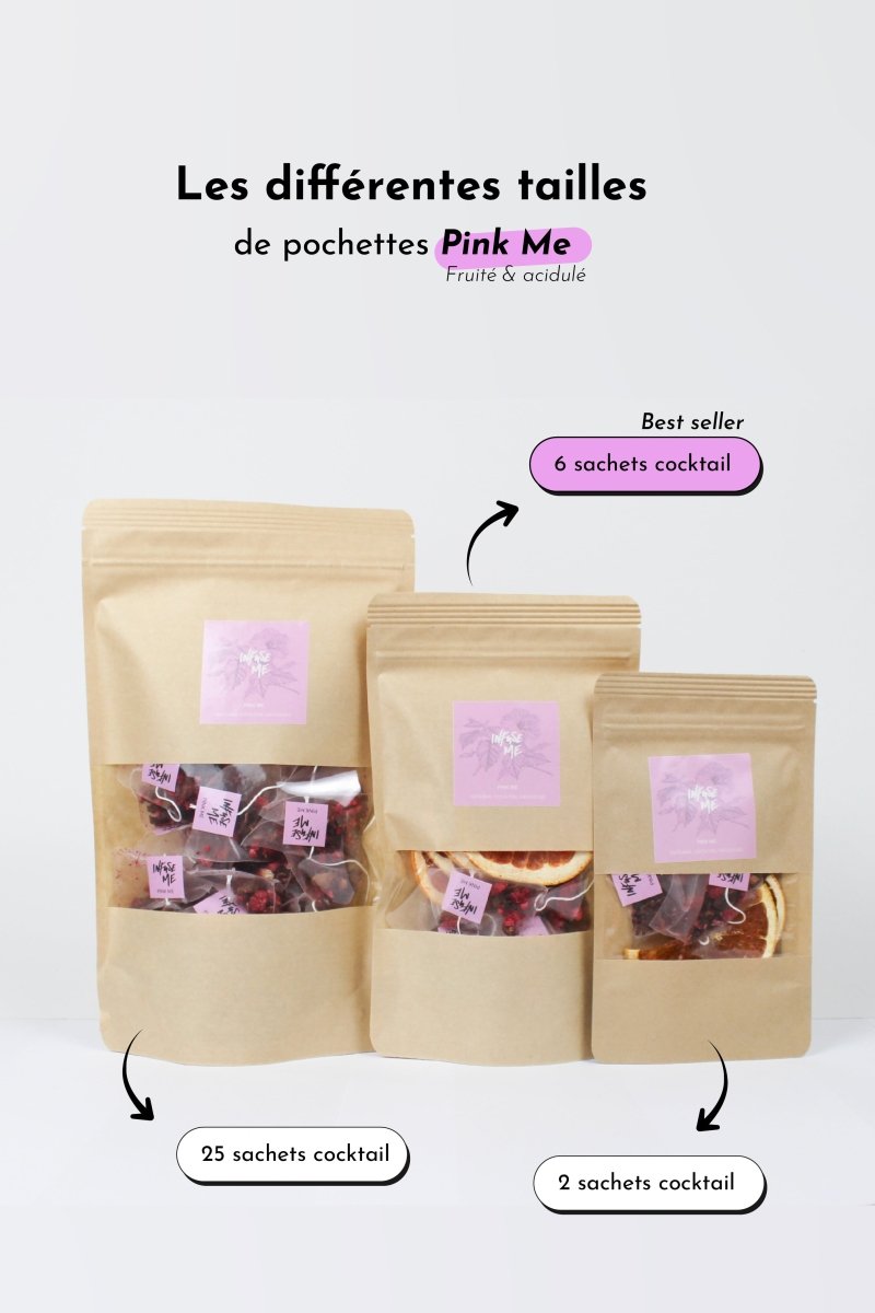 Pink Me : Cocktail fruité & acidulé 🍓🌺 - Infuse Me