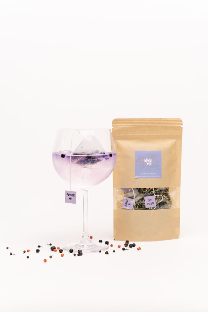 Purple Me : Cocktail poivré & floral 🫐💐 - Infuse Me