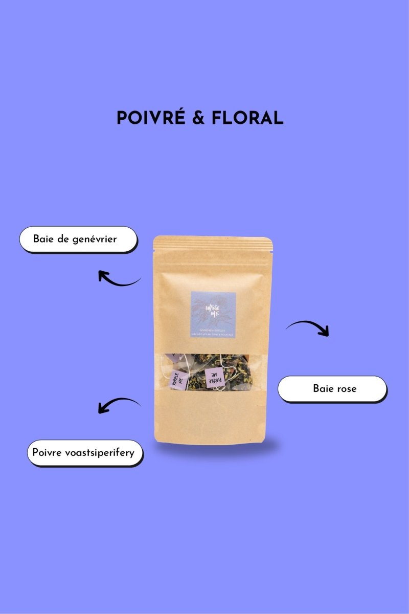 Purple Me : Cocktail poivré & floral 🫐💐 - Infuse Me